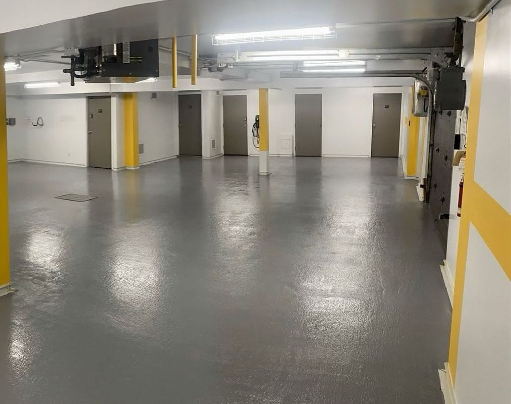 Entretien sol de garage