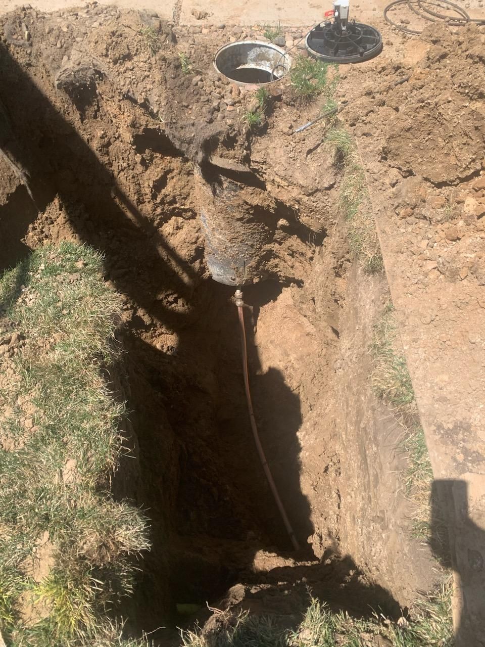 Resdiential Water Line Installation