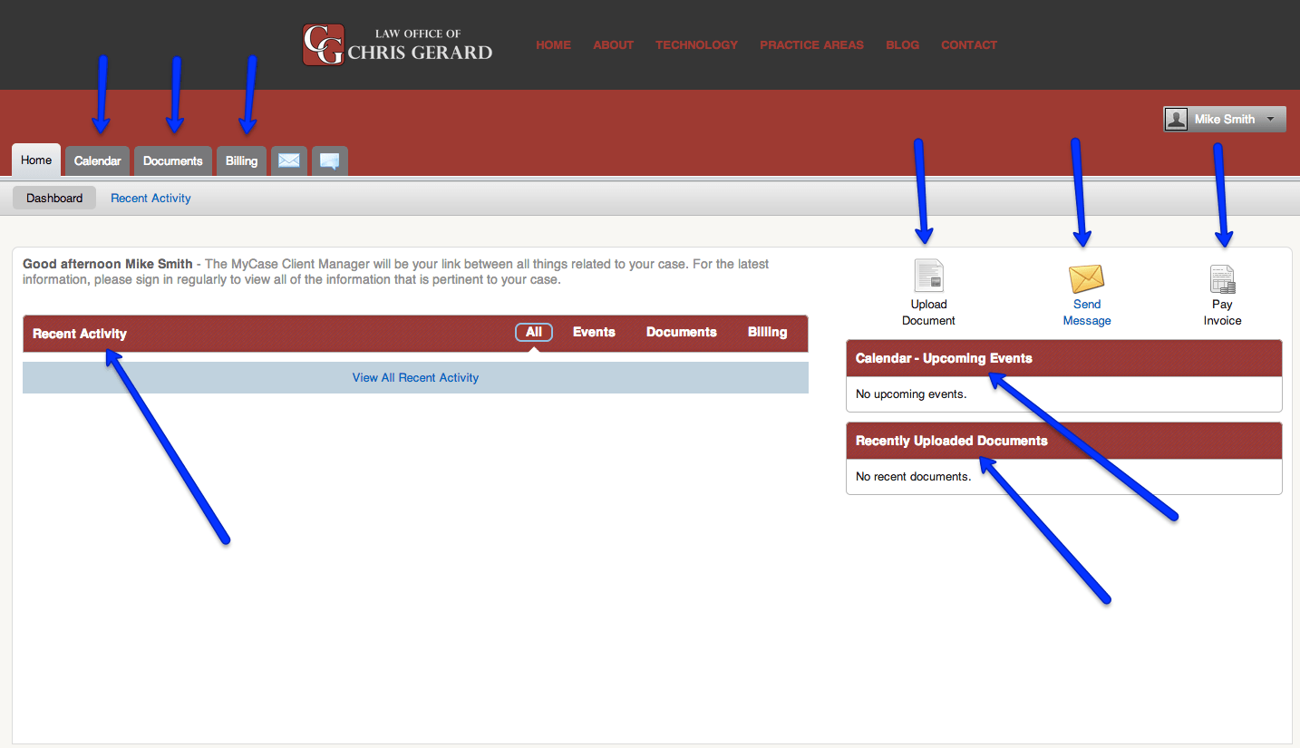 Chris Gerard Client Portal