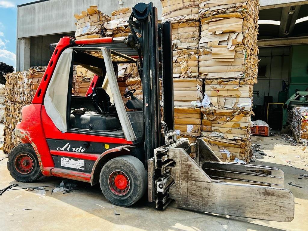 mezzo per trasporto di materiali da riciclare