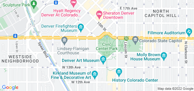 Map of business location