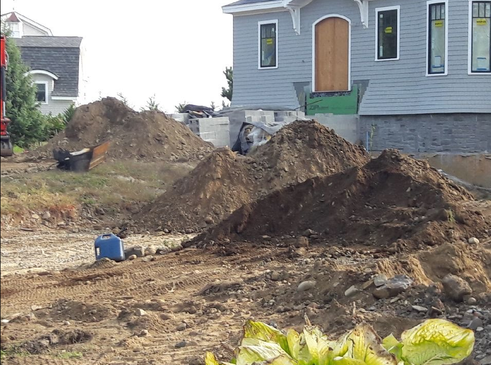Piles of Soil