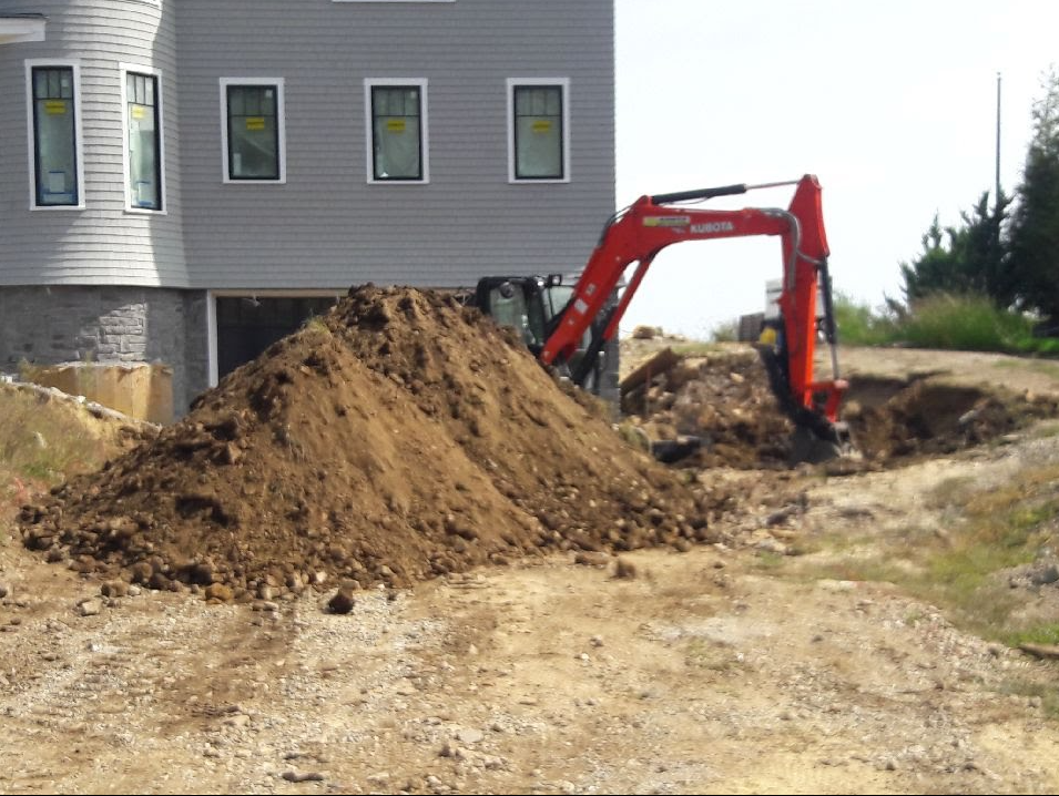 Excavation for a New Driveway