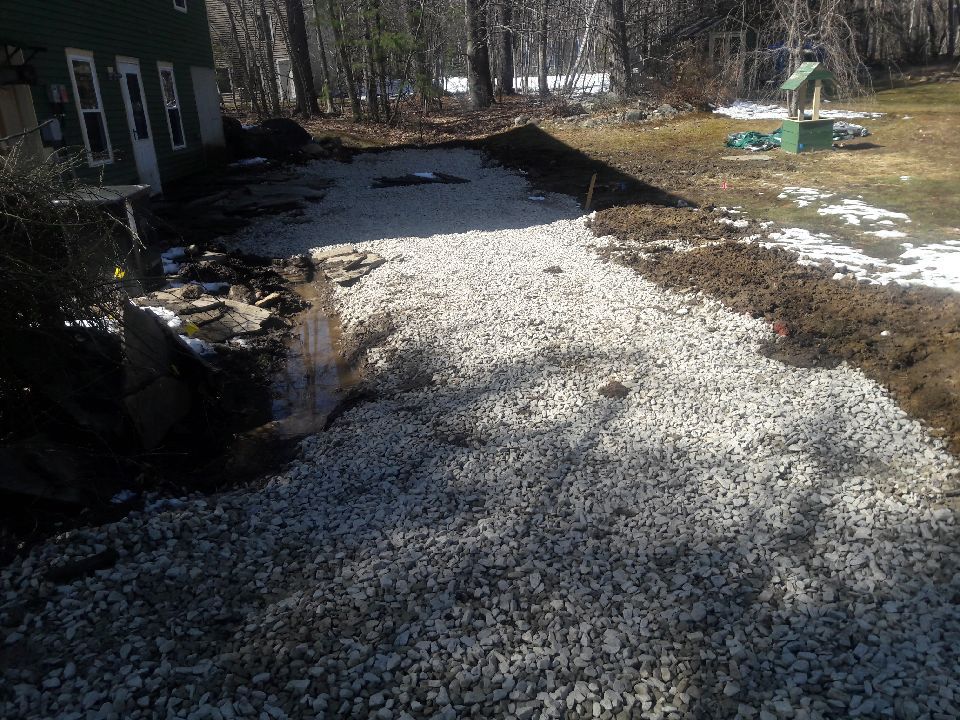 Driveway Full of Gravel
