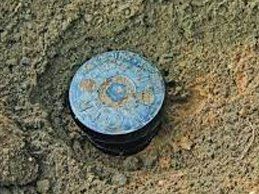 Curb Box Buried on the Ground