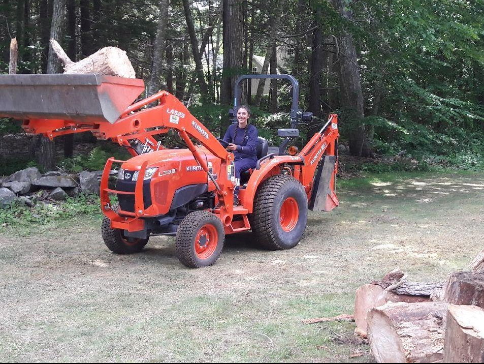Worker Operating a Loader Truck