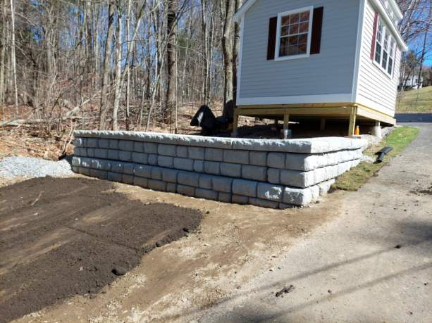 Finished Concrete Foundation