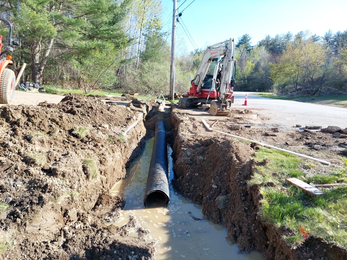 Laying New Pipe