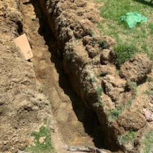 Open Utility Line
