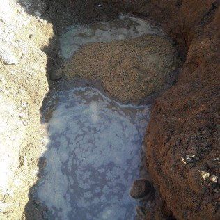 A Pit with Water