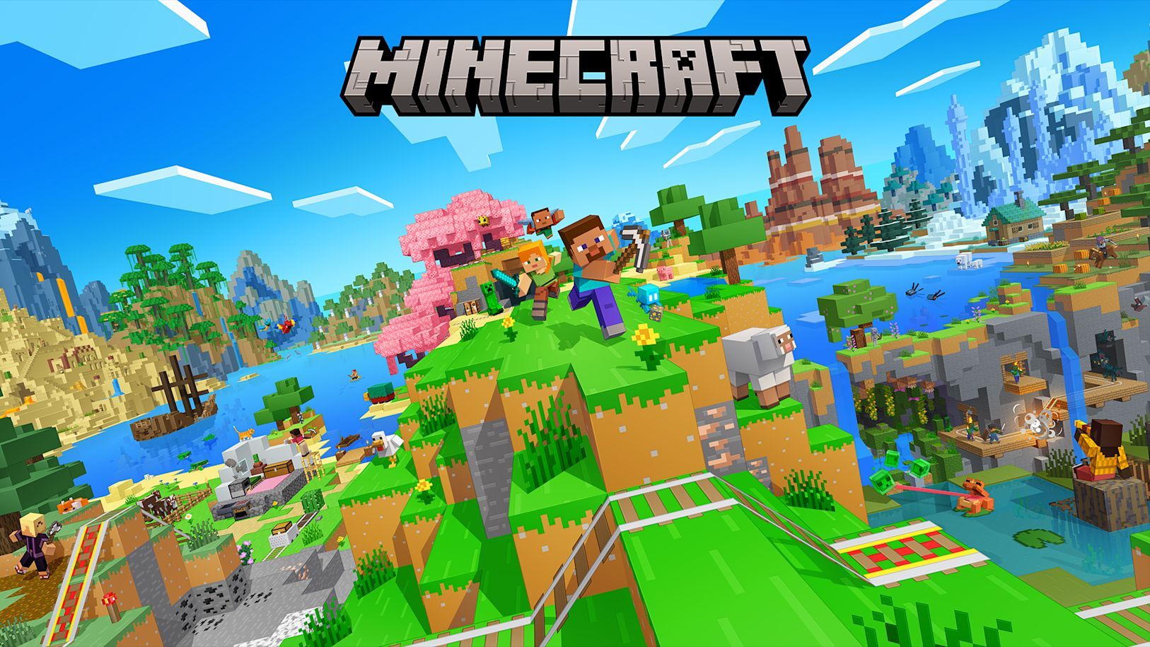 Minecraft en Nintendo Switch 2. Imagen: Nintendo / Mojang