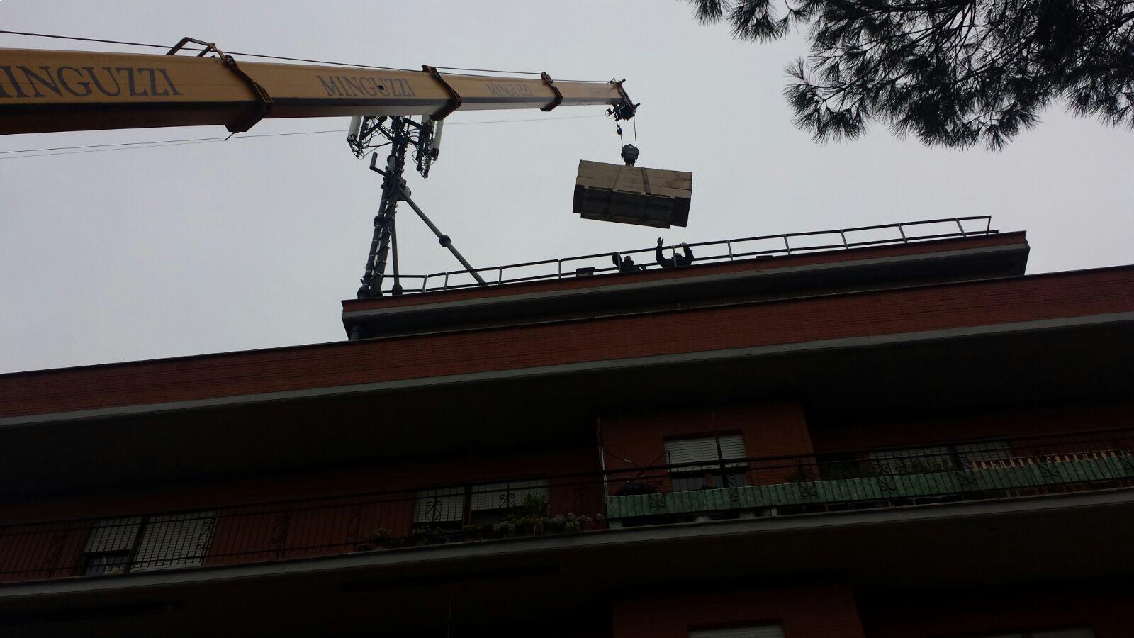 traslochi con piattaforma aerea