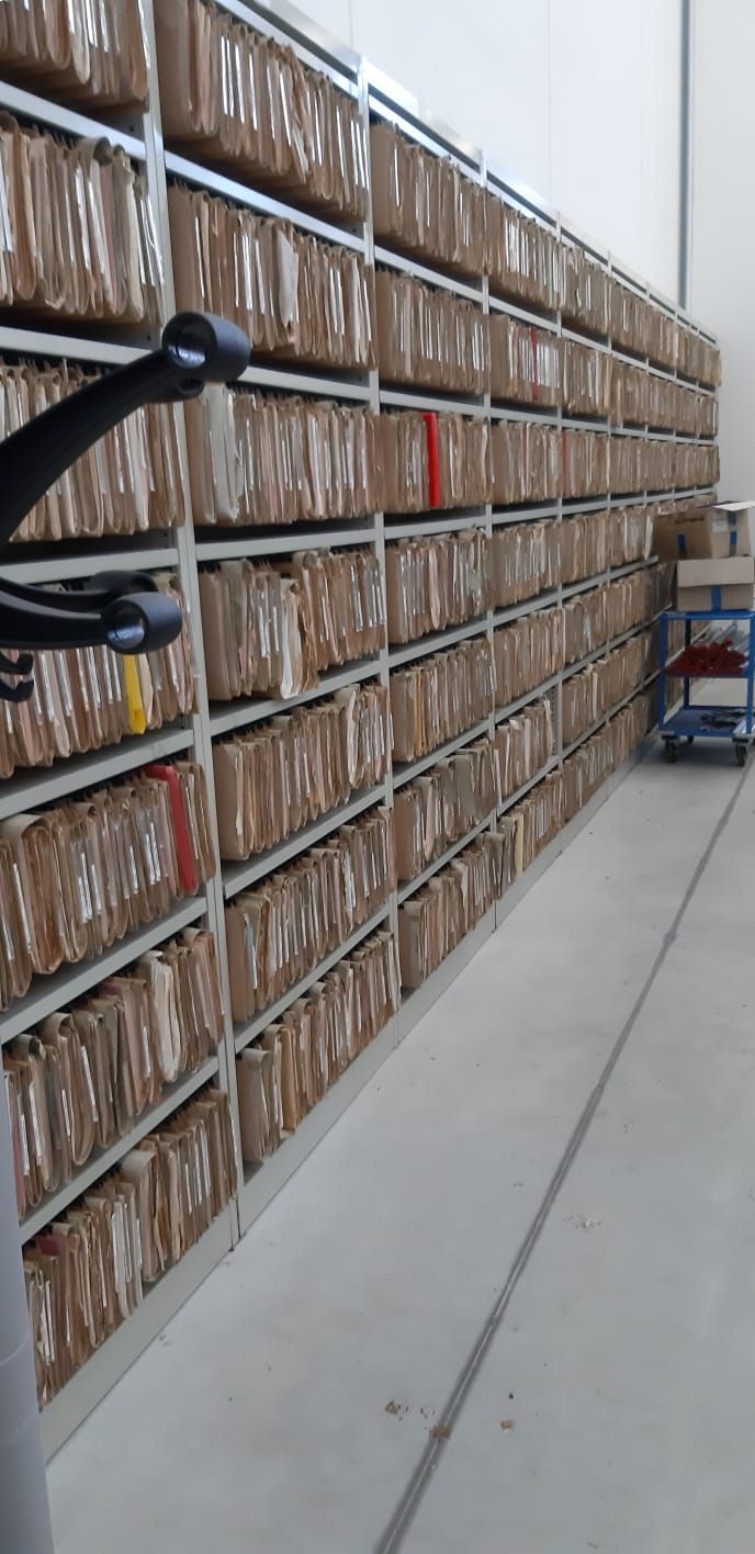 gestione cartelle archivio