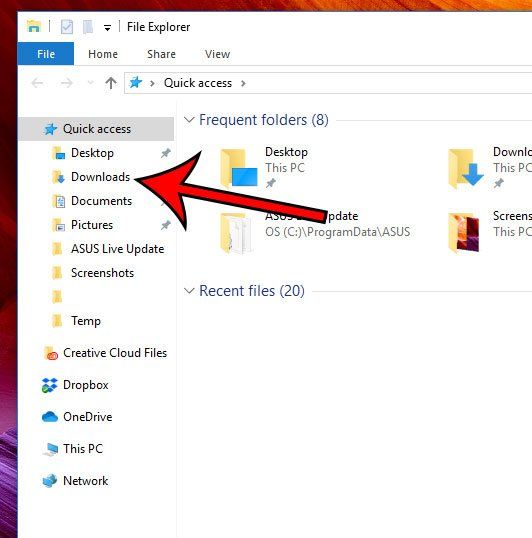 download folder