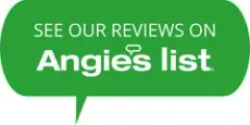 Green speech bubble with text 