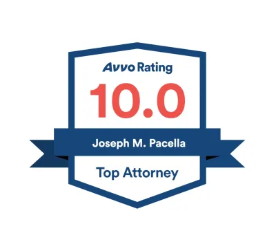 A badge that says avvo rating 10.0 on it