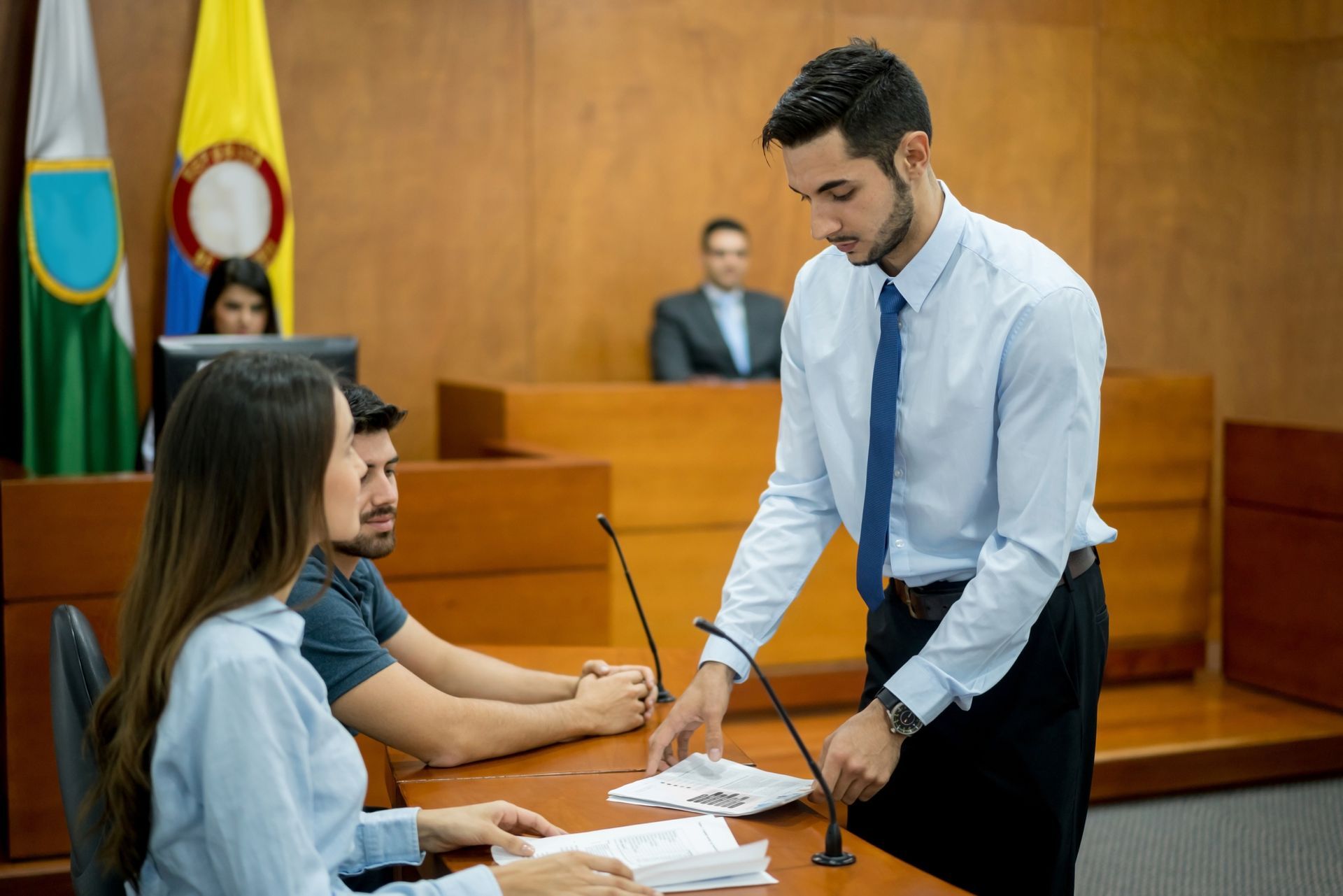 Lawyer Showing Evidence In Trial — La Quinta, CA — The Beer Hunter Lawyer Showing Evidence In Trial — La Quinta, CA — The Beer Hunter