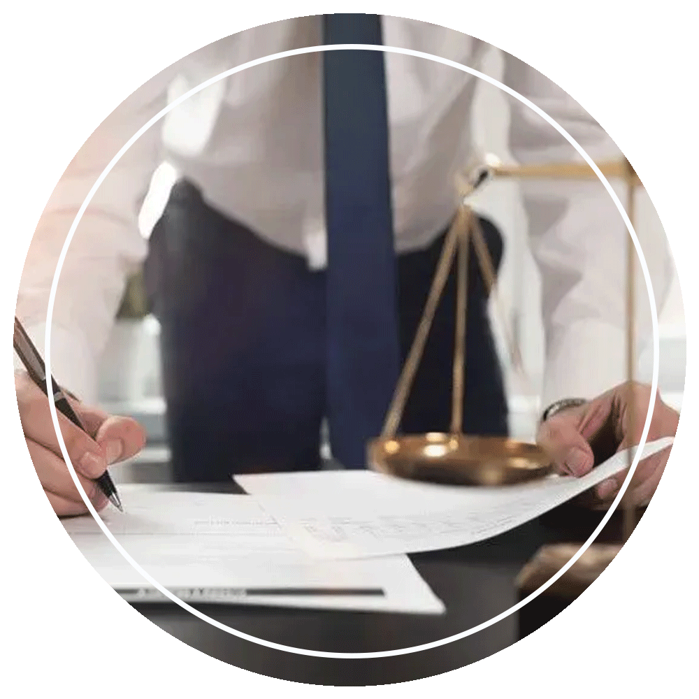 Lawyer Working with Documents — Eau Claire, WI — Cohen Law Offices Lawyer Working with Documents — Eau Claire, WI — Cohen Law Offices