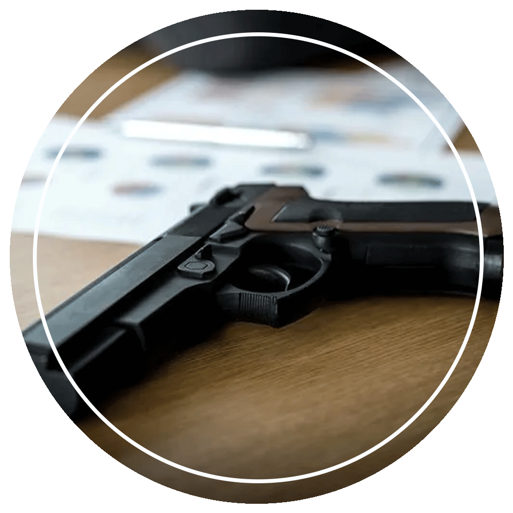 Handgun On Desk — Eau Claire, WI — Cohen Law Offices, LLC Handgun On Desk — Eau Claire, WI — Cohen Law Offices, LLC