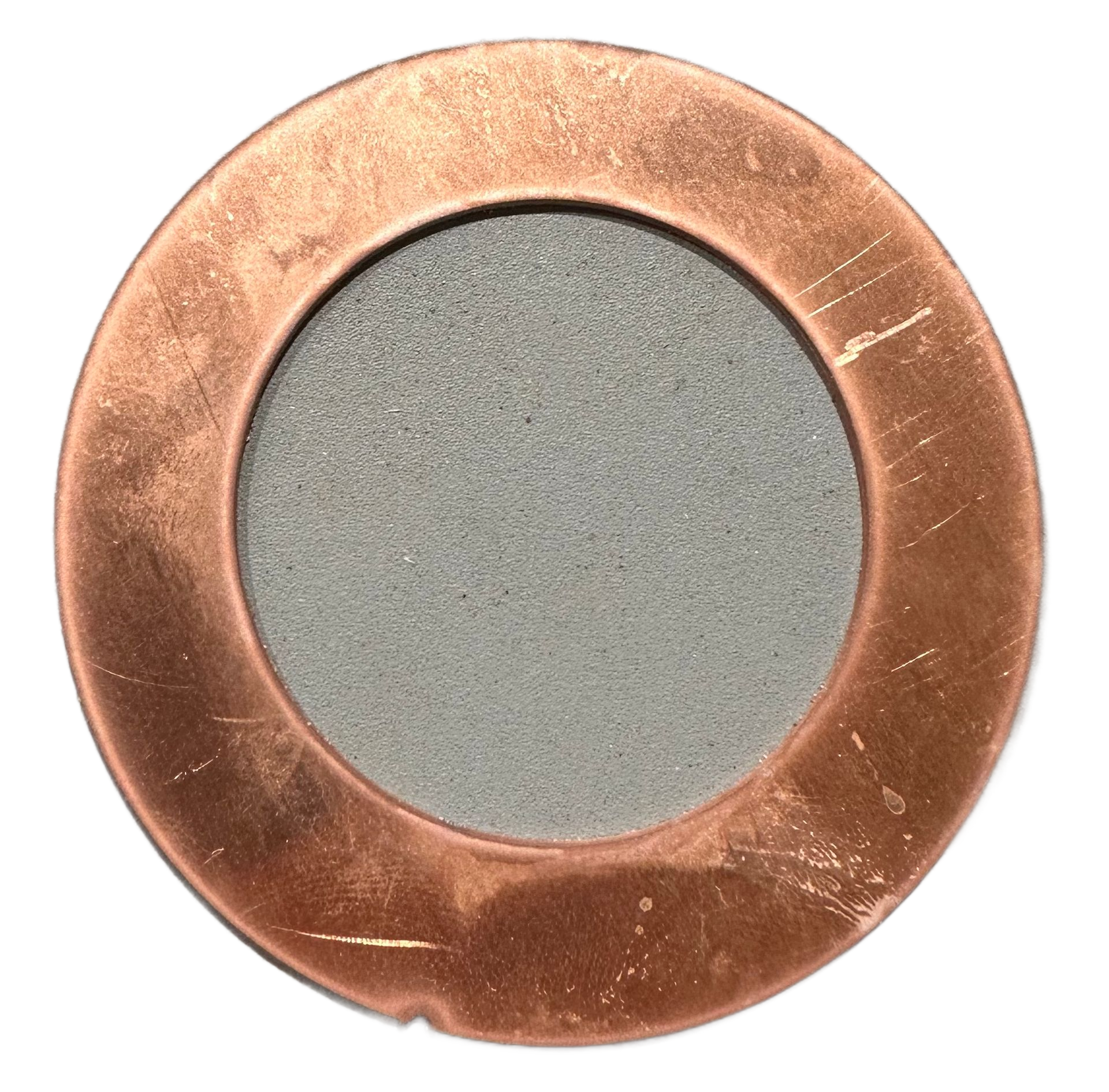 Custom cut copper ring