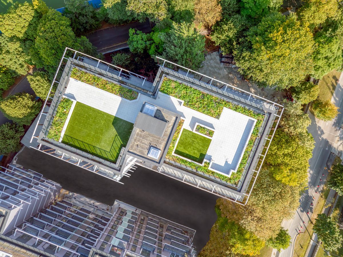 Luxury clubhouse with seating areas at Alta Verde in Blackrock, Co. Dublin.