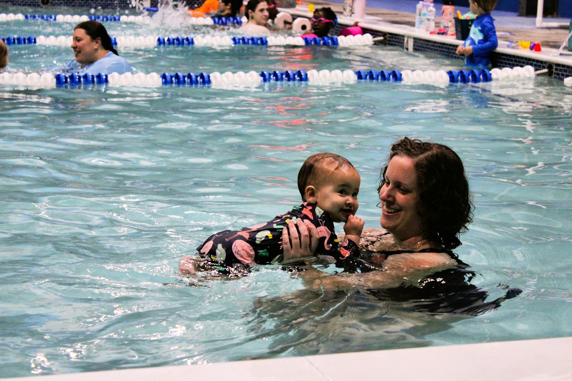 mommy and me swim lessons