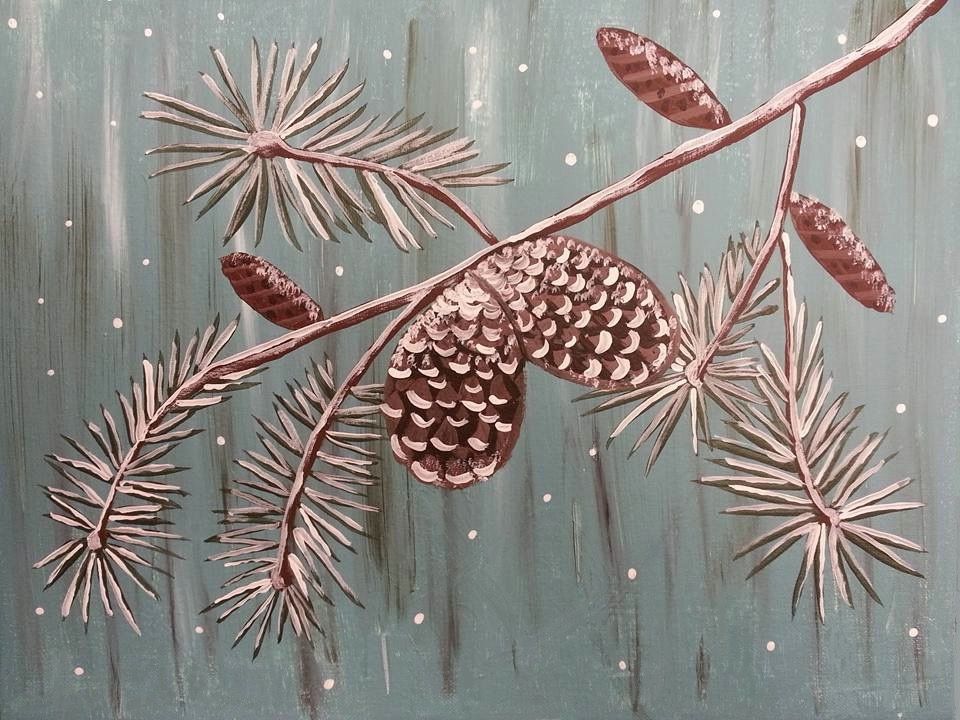 pine cones