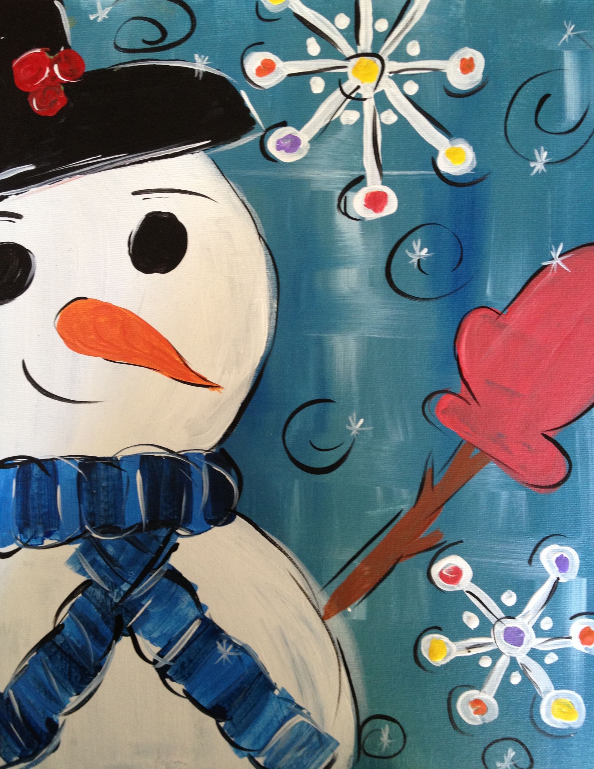 catch a snow flake