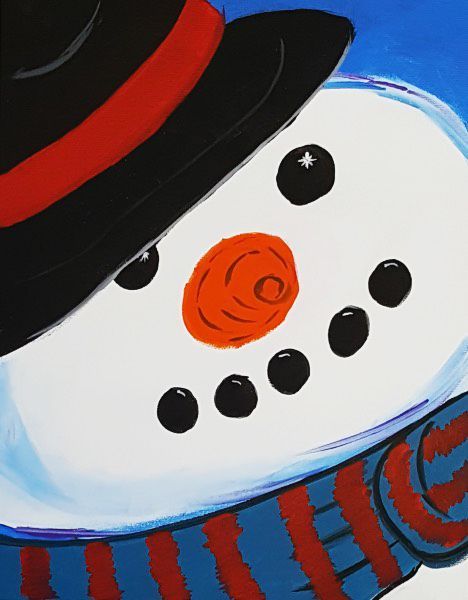 frosty close up