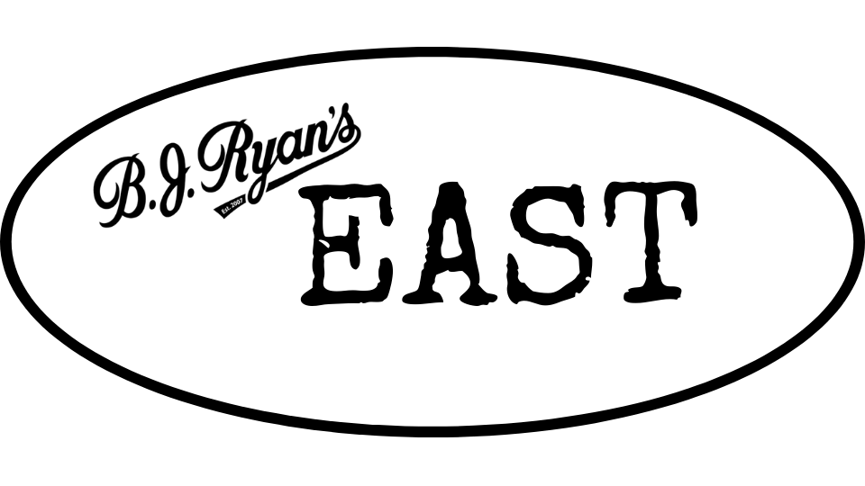 A logo with the words