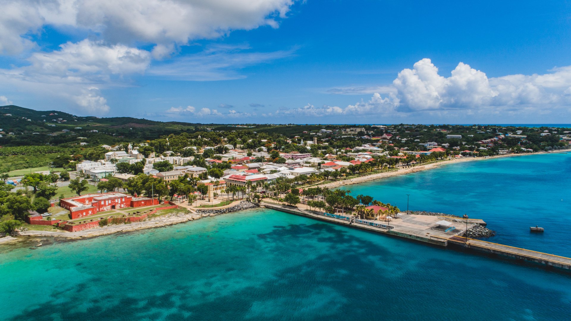 Gallery Victoria House, Frederiksted, on the west coast of St. Croix