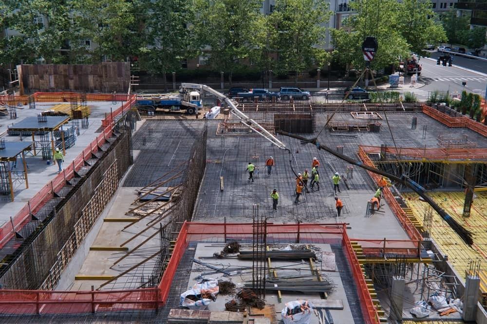 concrete workers