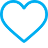 Blue Heart Icon