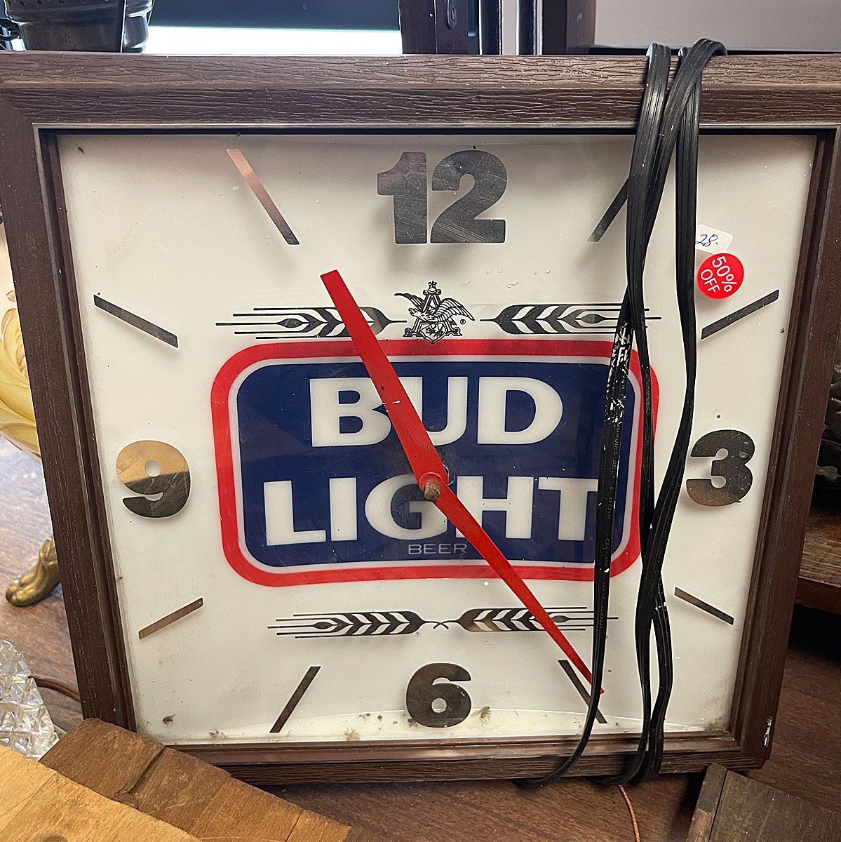 Bud Light Wall clock