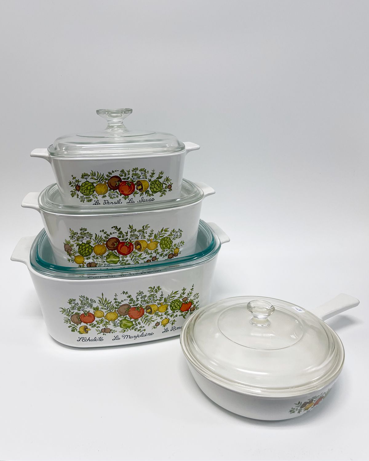 Corning Spice ó Life vintage dishes
