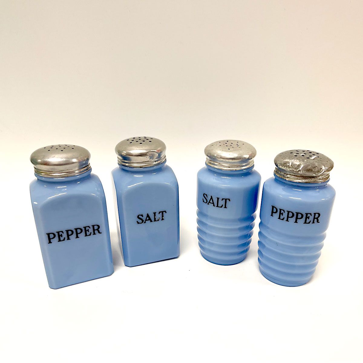 Delphite Blue Salt & Pepper Shaker Set
