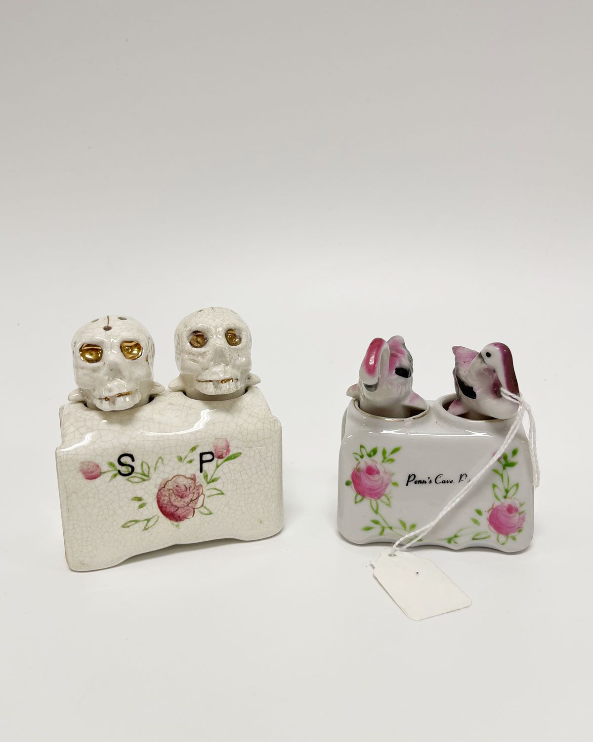 Vintage salt and pepper shakers