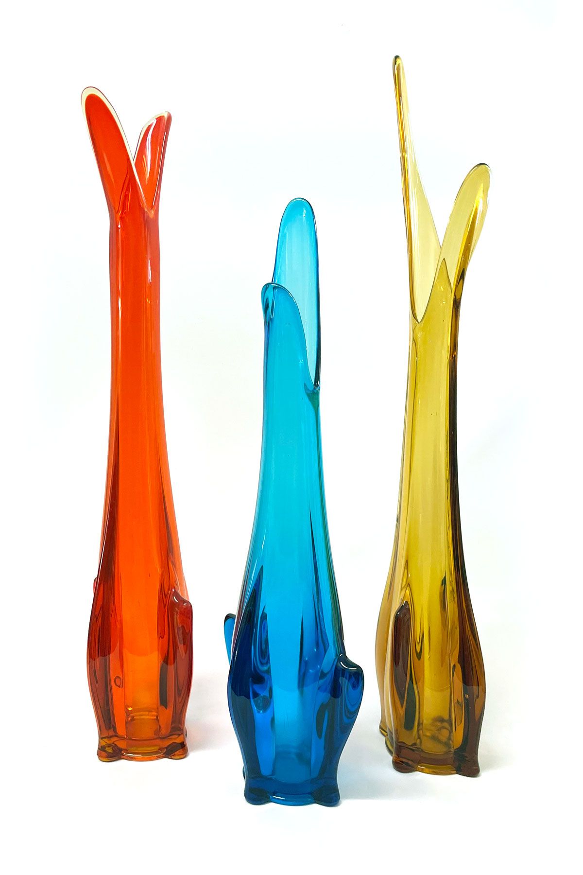 swung vases
