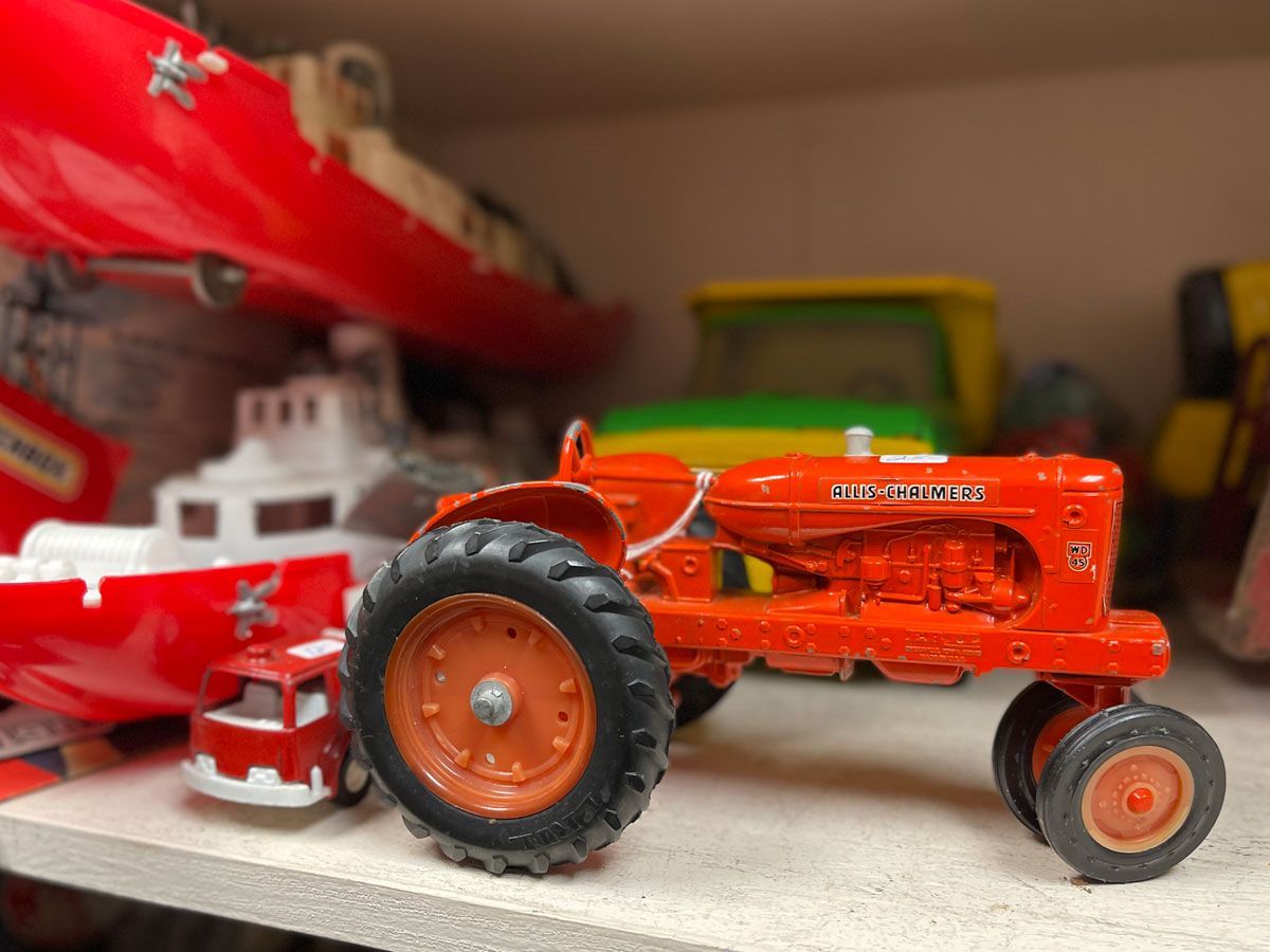 Antique tractor