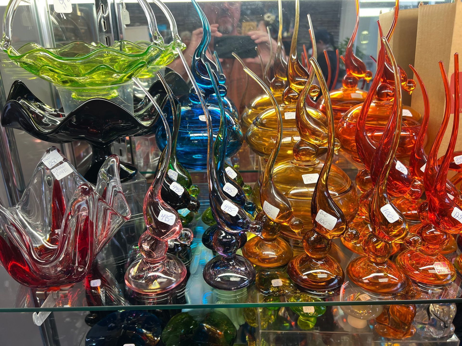 Viking glass birds