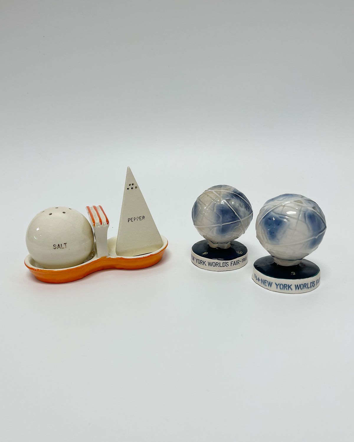 Vintage salt and pepper shakers