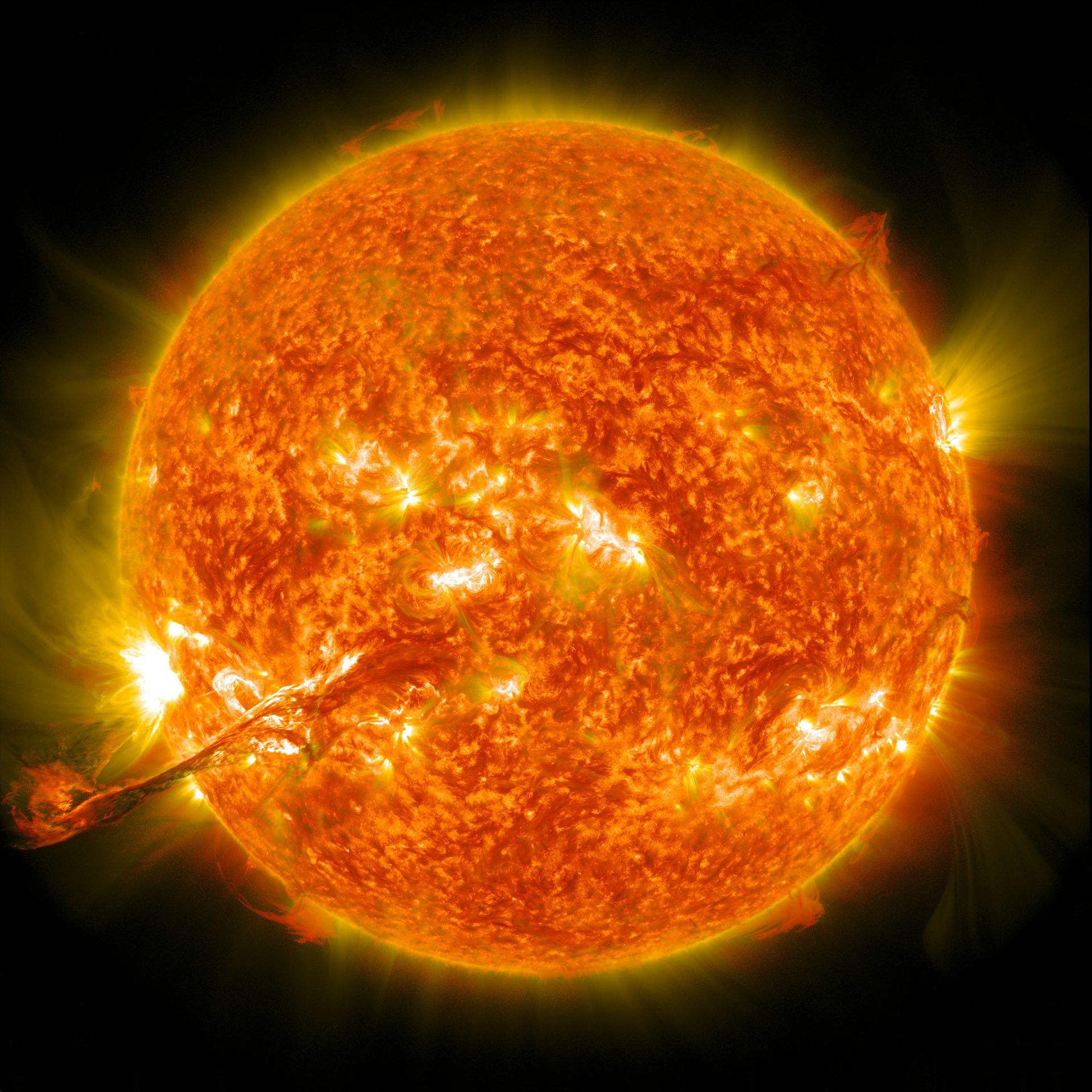 Solar Flare by NASA