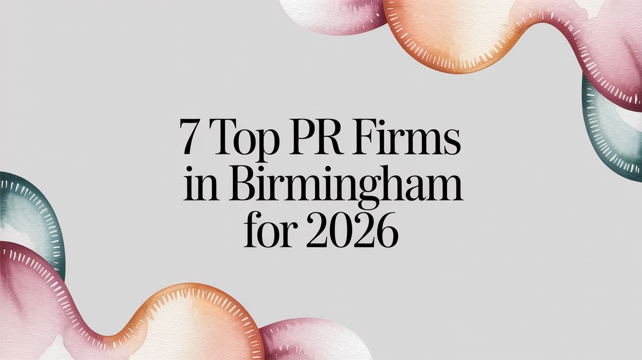 Top PR firms in Birmingham for 2026