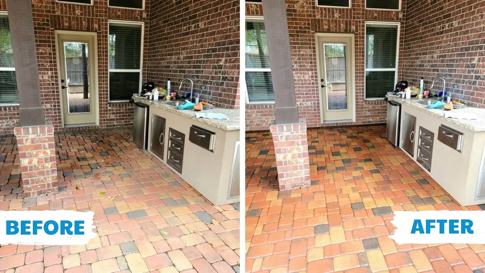 Brick Paver Cleaning Brick Paver Cleaning in Houston | Houston Pressure Washing