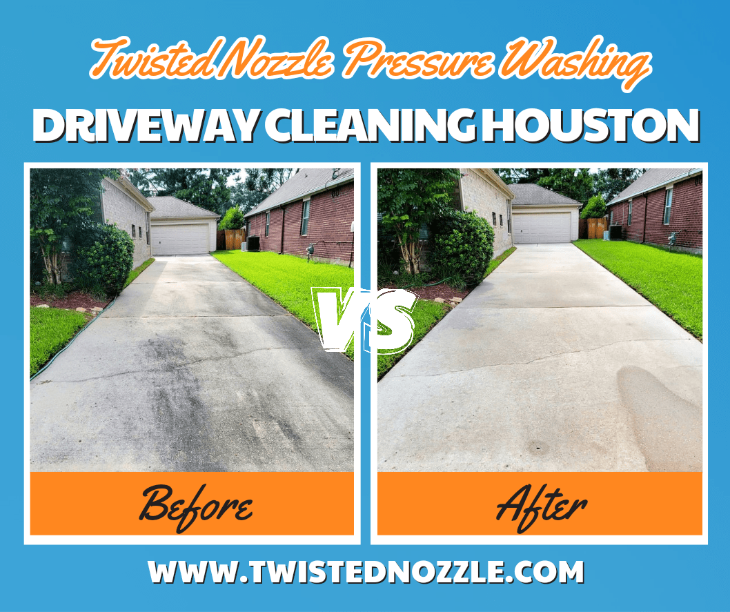 Driveway Cleaning Houston Driveway Cleaning Houston: Amazing Before and After Results