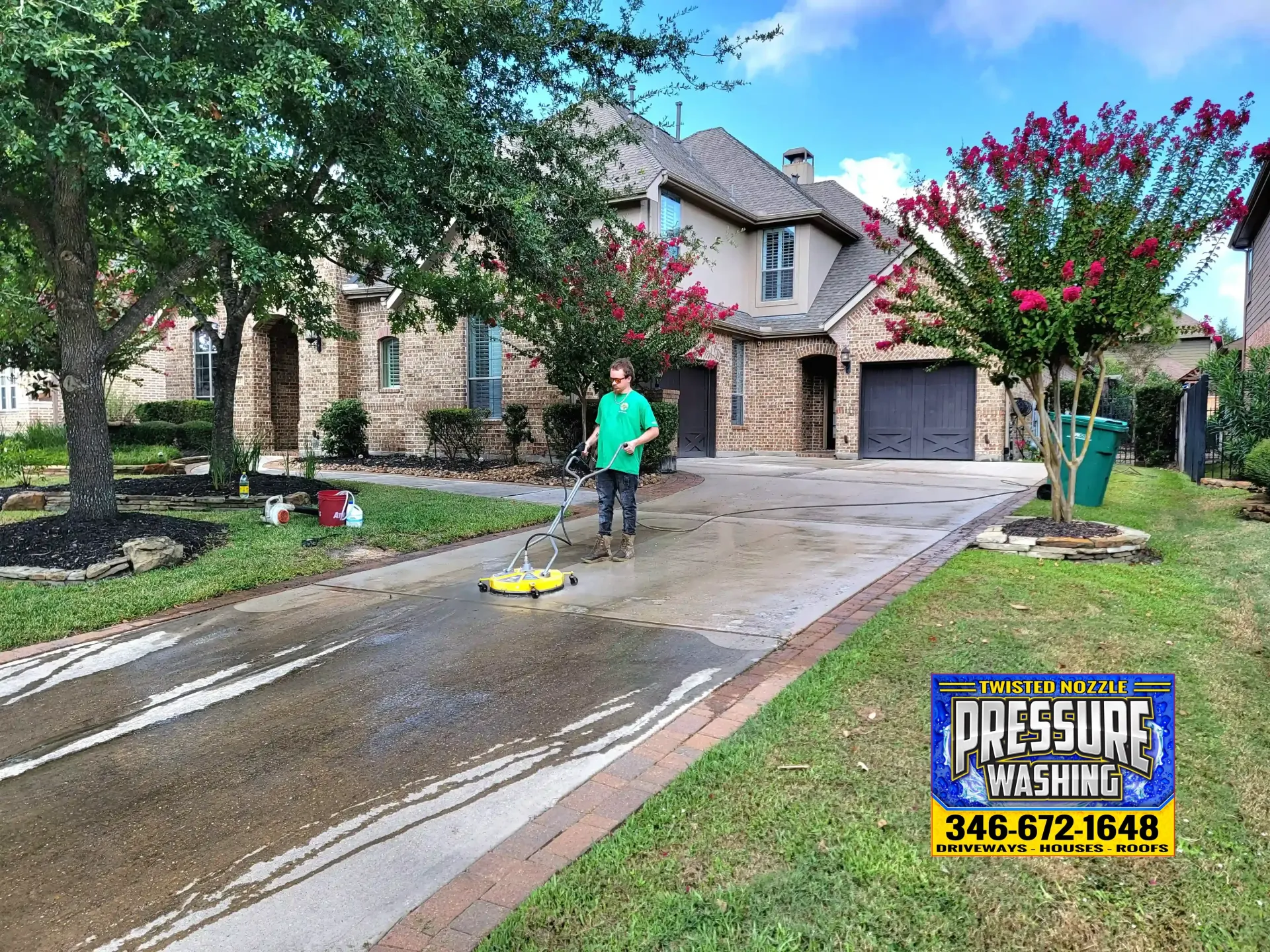 Driveway Cleaning The Woodlands Driveway Cleaning The Woodlands | Twisted Nozzle