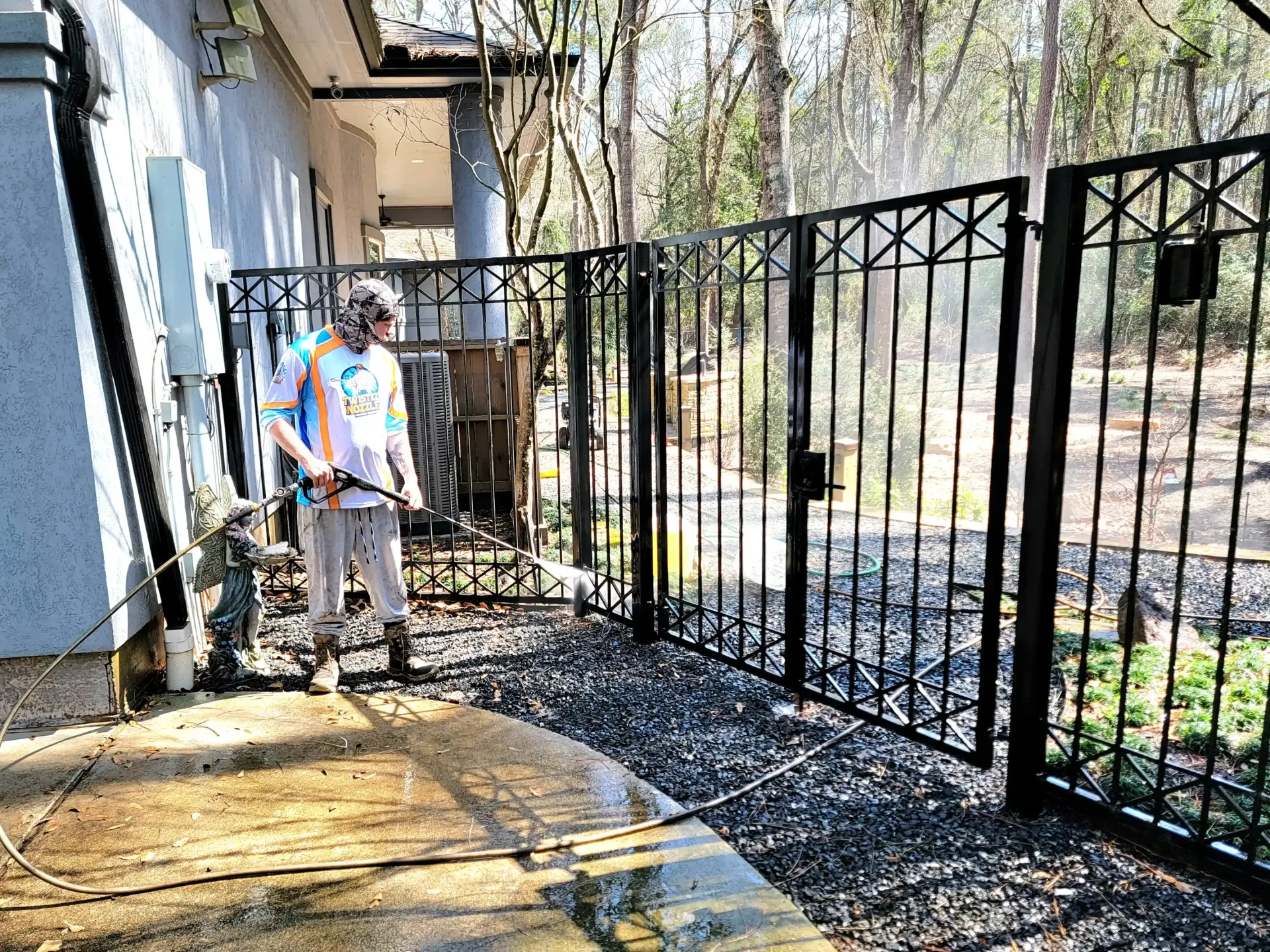 Fence Cleaning Near Me | Twisted Nozzle Pressure Washing