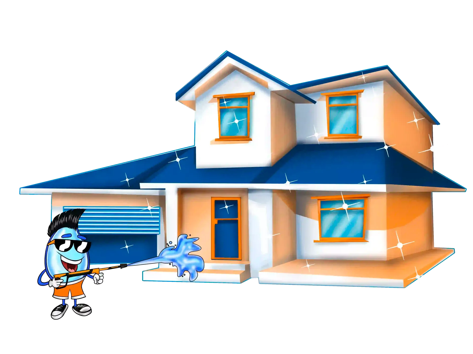 House Washing Houston - Exterior Cleaning Services