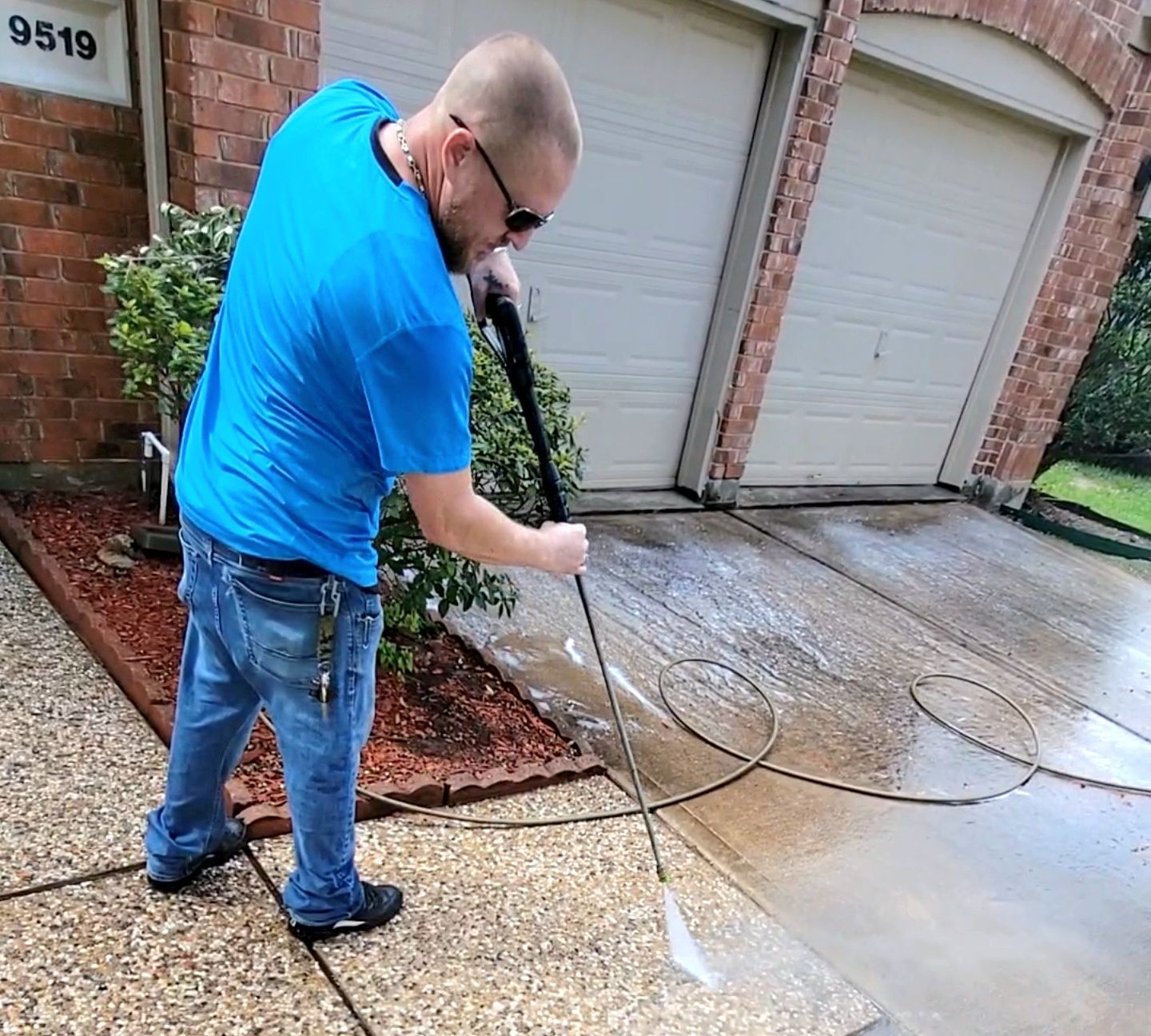 Pressure Washing Concrete Concrete Cleaning The Woodlands | Twisted Nozzle Pressure Washing