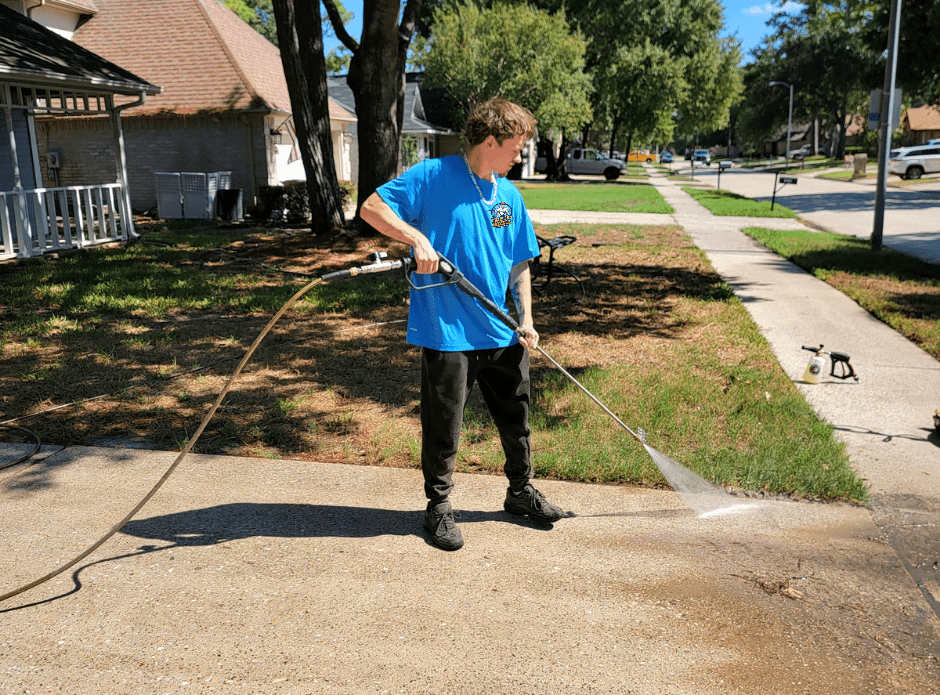 Driveway Pressure Washing Driveway Cleaning Houston | Twisted Nozzle Pressure Washing